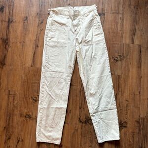 Jcrew cream khaki pant
